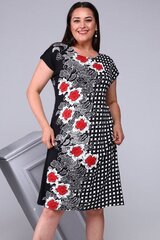 Трехцветное женское платье для отдыха T2099-44/46 цена и информация | Платья | kaup24.ee