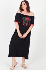 Kleit naistele C711, must hind ja info | Kleidid | kaup24.ee