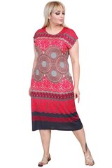 Kleit naistele T1994, punane hind ja info | Kleidid | kaup24.ee
