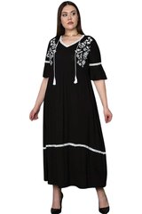 Черное свободное женское платье C709-JU-42 цена и информация | Платья | kaup24.ee