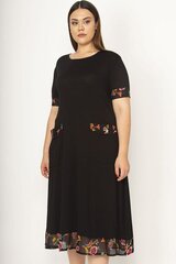 Kleit naistele C741, must hind ja info | Kleidid | kaup24.ee