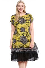 Kleit naistele, kollane hind ja info | Kleidid | kaup24.ee
