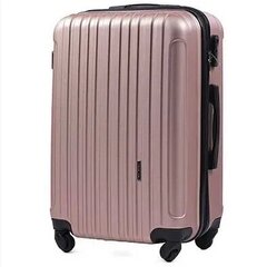 Дорожный чемодан PREDATOR розового золота среднего размера цена и информация | Чемоданы, дорожные сумки | kaup24.ee