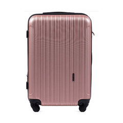 Дорожный чемодан PREDATOR розового золота среднего размера цена и информация | Чемоданы, дорожные сумки | kaup24.ee