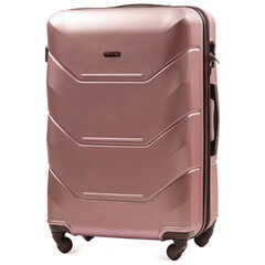 Большой чемодан PREDATOR из розового золота цена и информация | Чемоданы, дорожные сумки | kaup24.ee