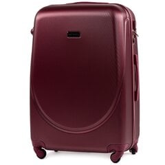 Бордовый большой чемодан PREDATOR цена и информация | Чемоданы, дорожные сумки | kaup24.ee