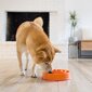 Kauss aeglaseks söömiseks koertele ja kassidele, oranž hind ja info | Toidukausid loomadele | kaup24.ee