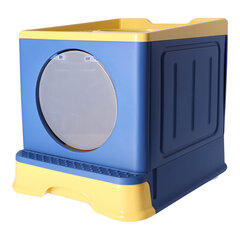 Liivakast kassidele, sinine/kollane hind ja info | Liivakastid kassidele | kaup24.ee