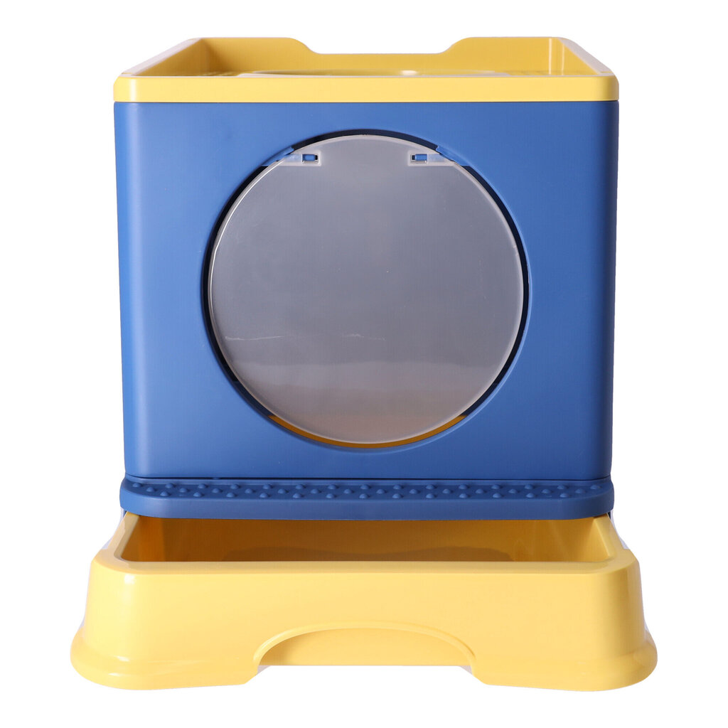 Liivakast kassidele, sinine/kollane цена и информация | Liivakastid kassidele | kaup24.ee