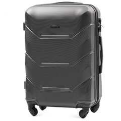 Темно-серый средний чемодан PEACOCK цена и информация | Чемоданы, дорожные сумки | kaup24.ee