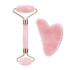 Näorull ja masseerija Jade Face Massager Roller & Mdash, 1 tk цена и информация | Массажеры для лица, инструменты для чистки лица | kaup24.ee