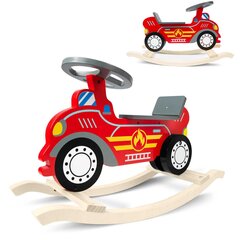 Ricokids 785001 деревянная машина-качалка пожарная команда цена и информация | Игрушки для малышей | kaup24.ee