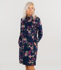 Hansmark женское платье Moona 68062*01, тёмно-синий /розовый 4741653088064 цена и информация | Платья | kaup24.ee