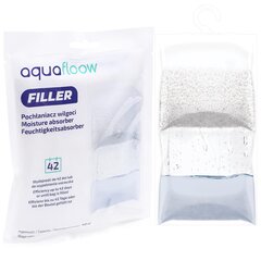 1x AquaFloow Refiller niiskuseabsorber 500 ml koos riputusklambriga - lõhnavaba цена и информация | Осушители воздуха, влагопоглотители | kaup24.ee