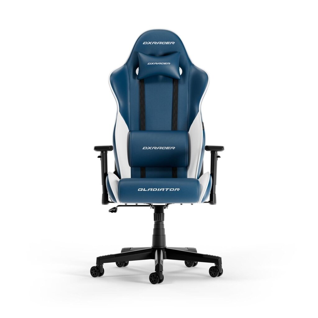 Mänguritool Dxracer Gladiator Series L N23, Valge&Sinine цена и информация | Kontoritoolid | kaup24.ee