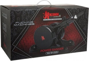 Секс-машина Kink By DocJohnson Power Banger, черная цена и информация | Вибраторы | kaup24.ee