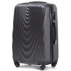 Темно-серый большой чемодан PREDATOR цена и информация | Чемоданы, дорожные сумки | kaup24.ee