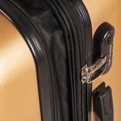 Оранжевый дорожный чемодан FALCON среднего размера цена и информация | Чемоданы, дорожные сумки | kaup24.ee