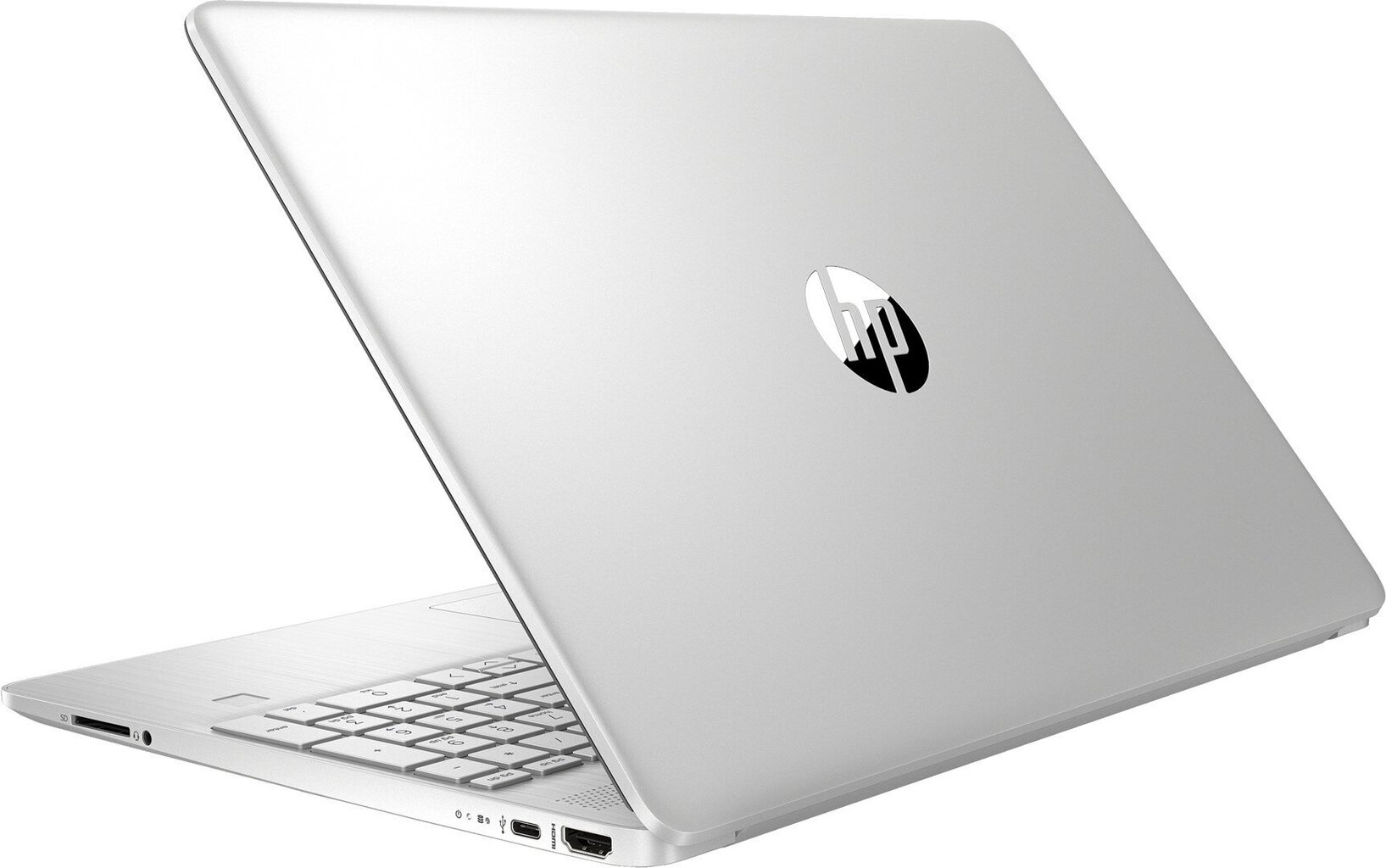 HP 15s-eq2134nw AMD Ryzen 7 5700U, RAM 8GB, 512 SSD Radeon RX Vega 8, Windows 11, Silver hind ja info | Sülearvutid | kaup24.ee