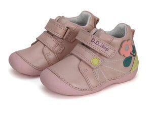 Laste nahast saapad DD. Step S015-41540A.Pink. hind ja info | Laste saapad | kaup24.ee