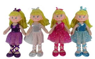 мягкая кукла, 50 см цена и информация | Игрушки для девочек | kaup24.ee