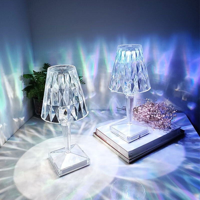 Kristalne LED-laualamp hind ja info | Laualambid | kaup24.ee