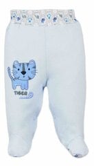 детские брюки с тигром 74 см, голубые цена и информация | штаны для сна прекрасный день роза | kaup24.ee