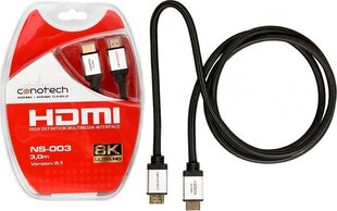 Conotech HDMI, 3 м цена и информация | Кабели и провода | kaup24.ee