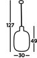 Searchlight rippvalgusti Barrel 68361SM hind ja info | Rippvalgustid | kaup24.ee