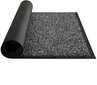 Uksematt Mibao, 60 x 90 cm Must-hall hind ja info | Uksematid | kaup24.ee