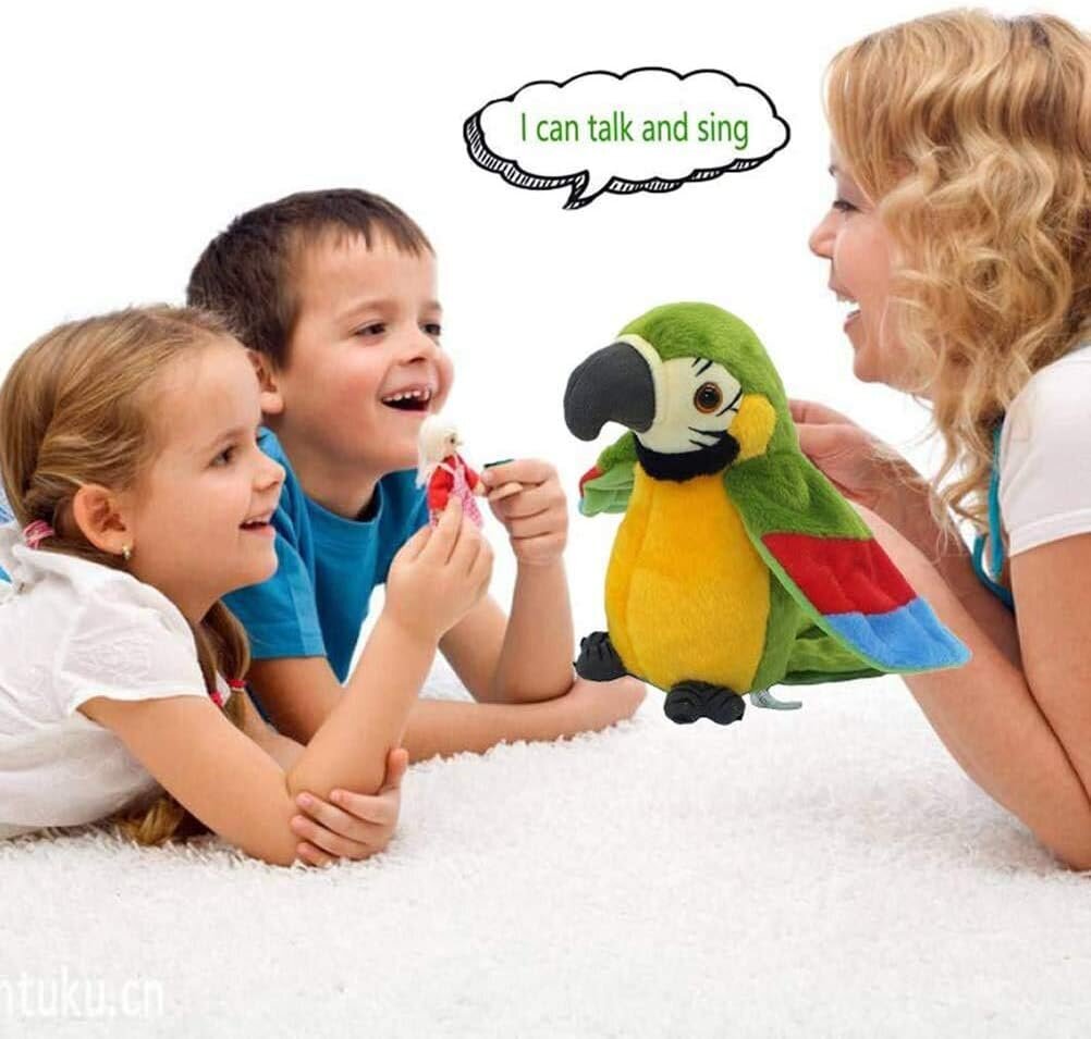 Interaktiivne mänguasi Greenery rääkiv papagoi hind ja info | Arendavad mänguasjad | kaup24.ee