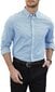 Elegancity meeste kleit-särk, ruuduline, pikkade varrukatega, sinine hind ja info | Meeste särgid ja triiksärgid | kaup24.ee