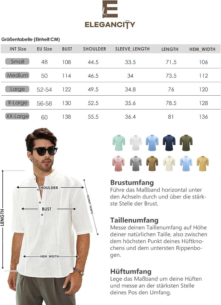 Särk meestele Elegancity, sinine цена и информация | Meeste särgid ja triiksärgid | kaup24.ee