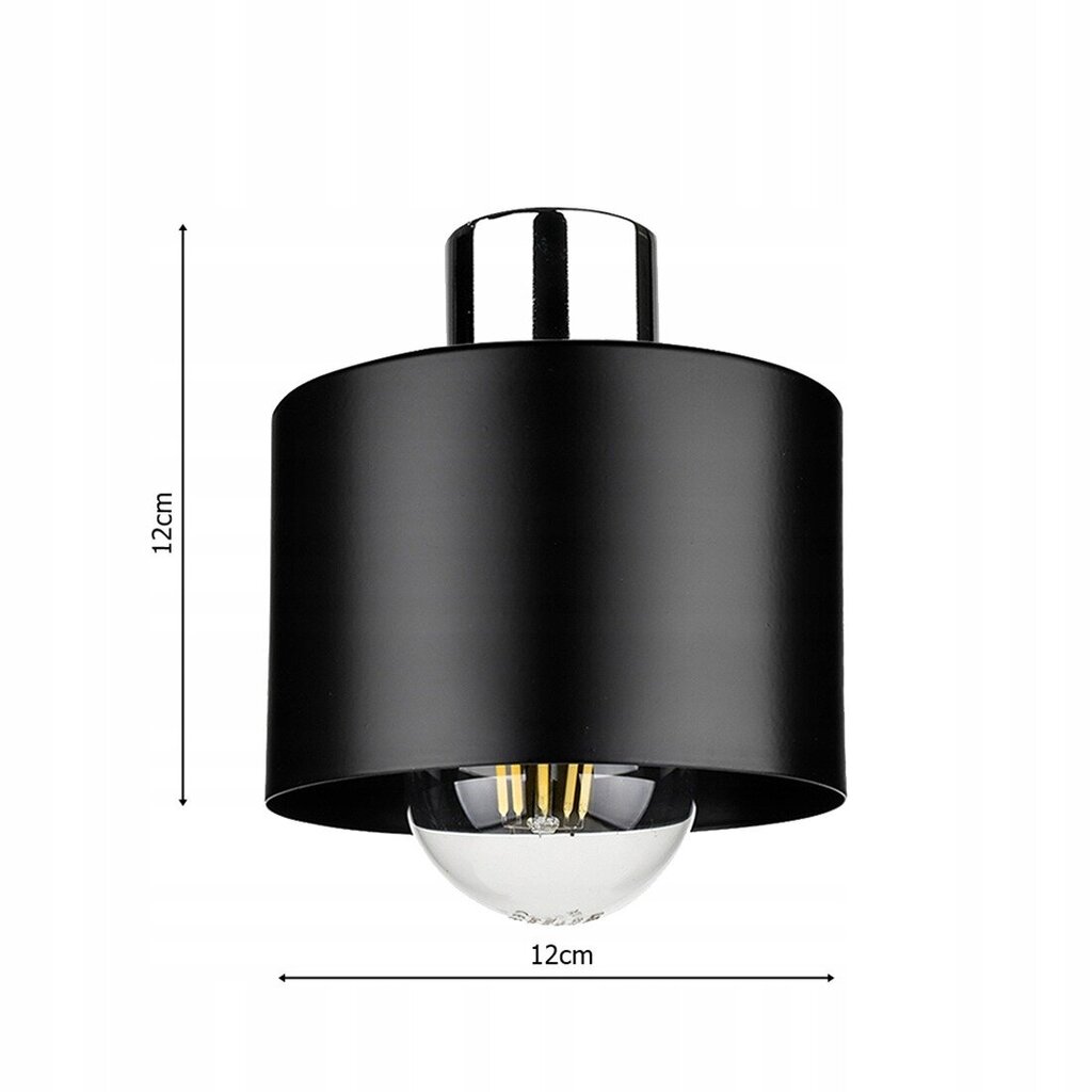 Led-lux laelamp, must hind ja info | Laelambid | kaup24.ee