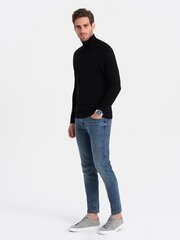 рубашка мужская - черная v1 om-swtn-0101 124555-7 цена и информация | свитер e193 - черный | kaup24.ee