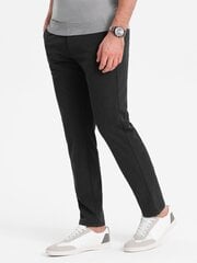 элегантные мужские брюки чинос классического кроя - светло-серые v1 om-pacp-0191 124481-7 цена и информация | Мужские брюки | kaup24.ee