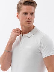 футболка-поло - белая v1 om-poss-0123 125074-7 цена и информация | Мужские футболки | kaup24.ee