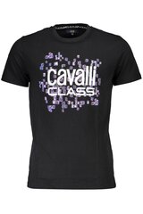 T-särk meestele Cavalli Class QXT61UJD060, must цена и информация | Мужские футболки | kaup24.ee