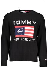 Kampsun meestele Tommy Hilfiger_E24860B, must hind ja info | Meeste pusad | kaup24.ee