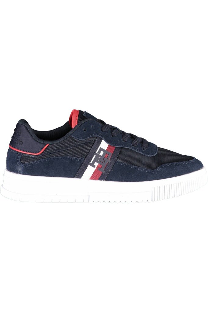 Vabaajajalatsid meestele Tommy Hilfiger FM0FM04585_5D6CFA4, sinine цена и информация | Spordi- ja vabaajajalatsid meestele | kaup24.ee