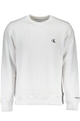 Kampsun meestele Calvin Klein J30J314536, valge цена и информация | Мужские толстовки | kaup24.ee