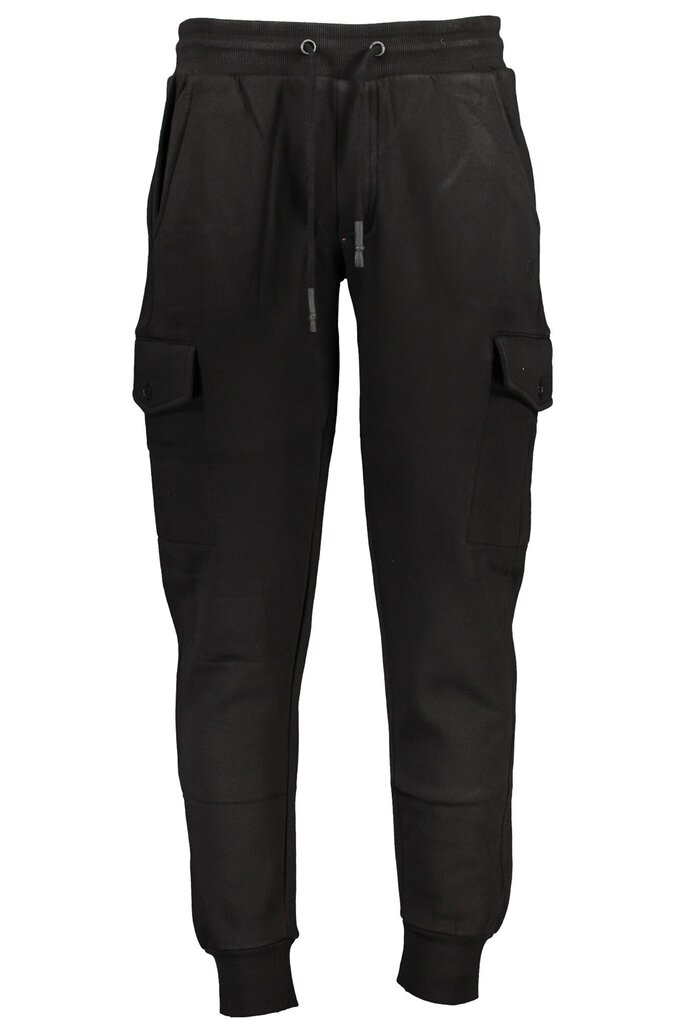 Püksid meestele USA Grand Polo USL577, must hind ja info | Meeste püksid | kaup24.ee
