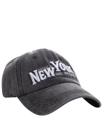 Tikitud pesapallimüts meestele New York Vintage 17616 hind ja info | Meeste sallid, mütsid ja kindad | kaup24.ee