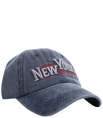 Tikitud pesapallimüts meestele New York Vintage 17618 hind ja info | Meeste sallid, mütsid ja kindad | kaup24.ee