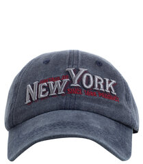 Tikitud pesapallimüts meestele New York Vintage 17618 hind ja info | Meeste sallid, mütsid ja kindad | kaup24.ee