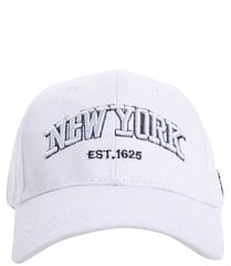 Tikitud pesapallimüts meestele New York 17641 hind ja info | Meeste sallid, mütsid ja kindad | kaup24.ee
