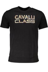 T-särk meestele Cavalli Class RXT60IJD060_NE05051, must hind ja info | Meeste T-särgid | kaup24.ee