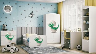 Lastevoodi sahtlita ja madratsita Kocot Kids BabyDreams, valge hind ja info | Lastevoodid | kaup24.ee