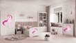 Lastevoodi sahtliga ja madratsita Kocot Kids BabyDreams, valge hind ja info | Lastevoodid | kaup24.ee