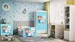 Lastevoodi sahtliga ja madratsita Kocot Kids BabyDreams, valge hind ja info | Lastevoodid | kaup24.ee